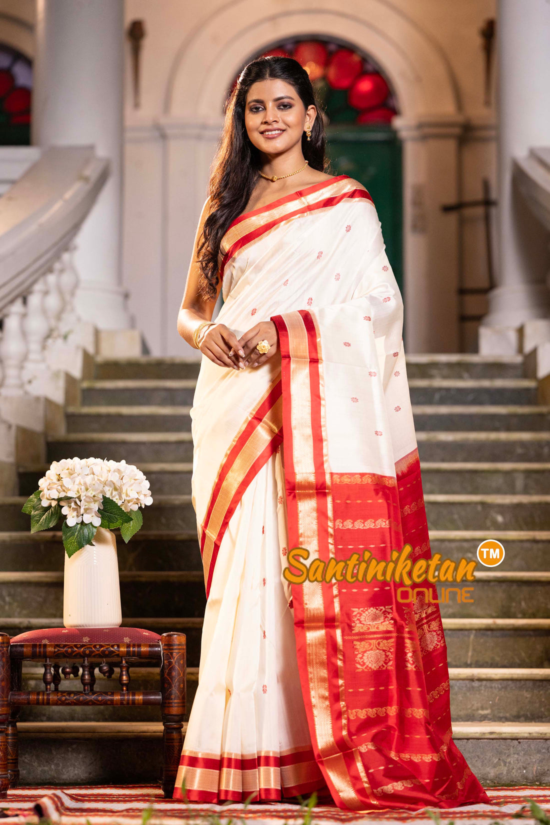 Pure Garad Silk Saree with Blouse SN2631899
