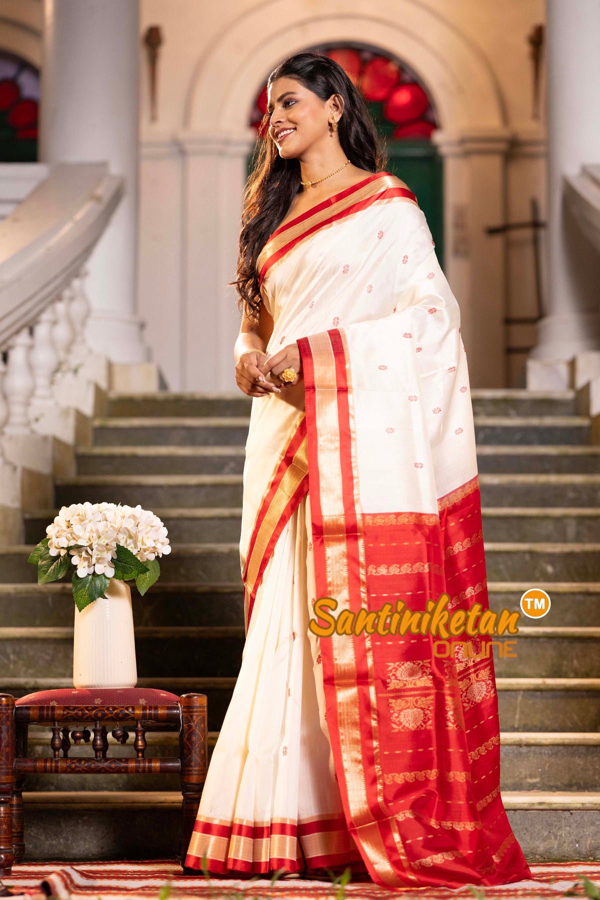 Pure Garad Silk Saree with Blouse SN2631899