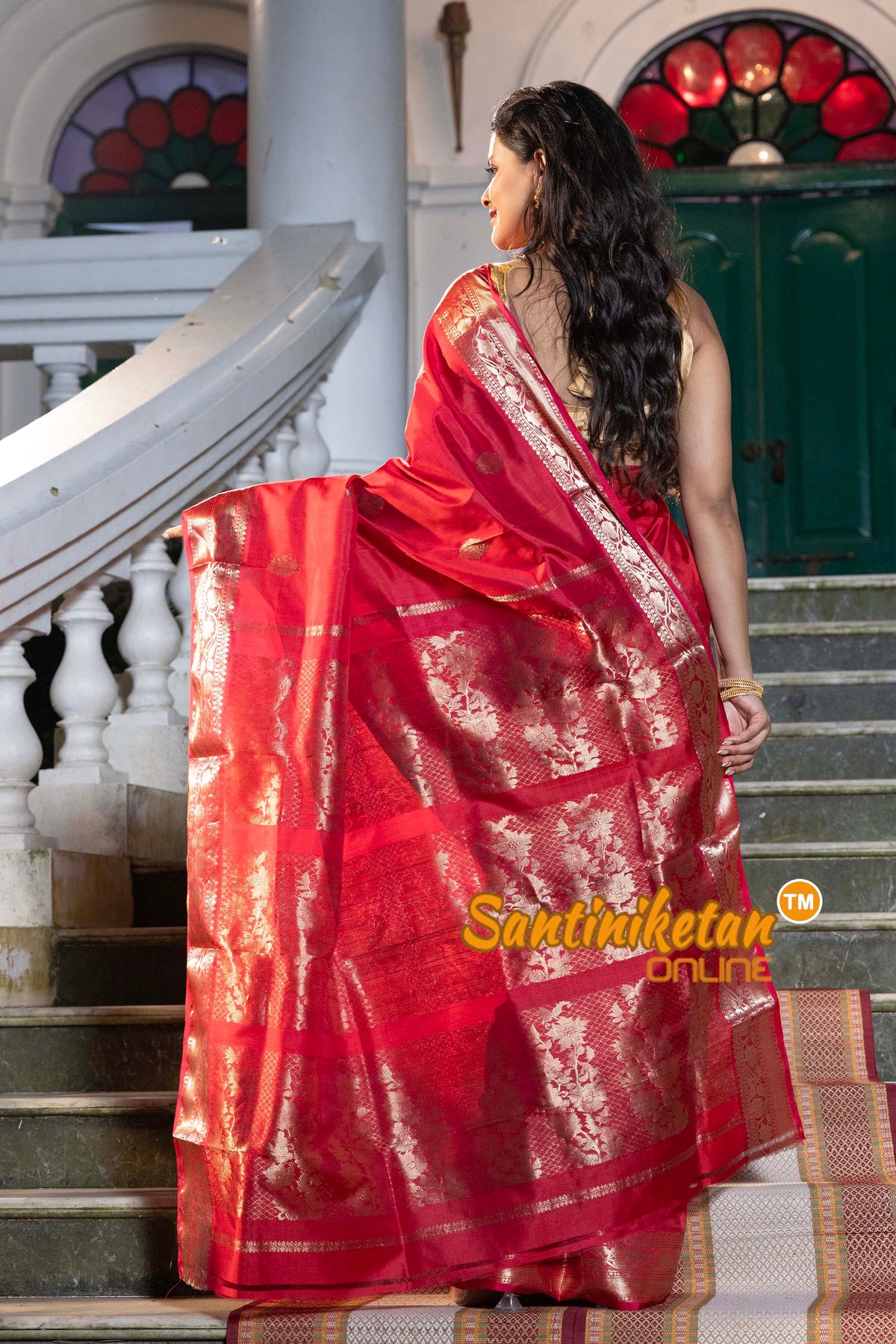Swarnachri Design Garad Silk Saree with Blouse SN2631952