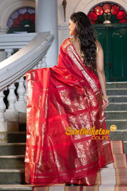 Swarnachri Design Garad Silk Saree with Blouse SN2631952