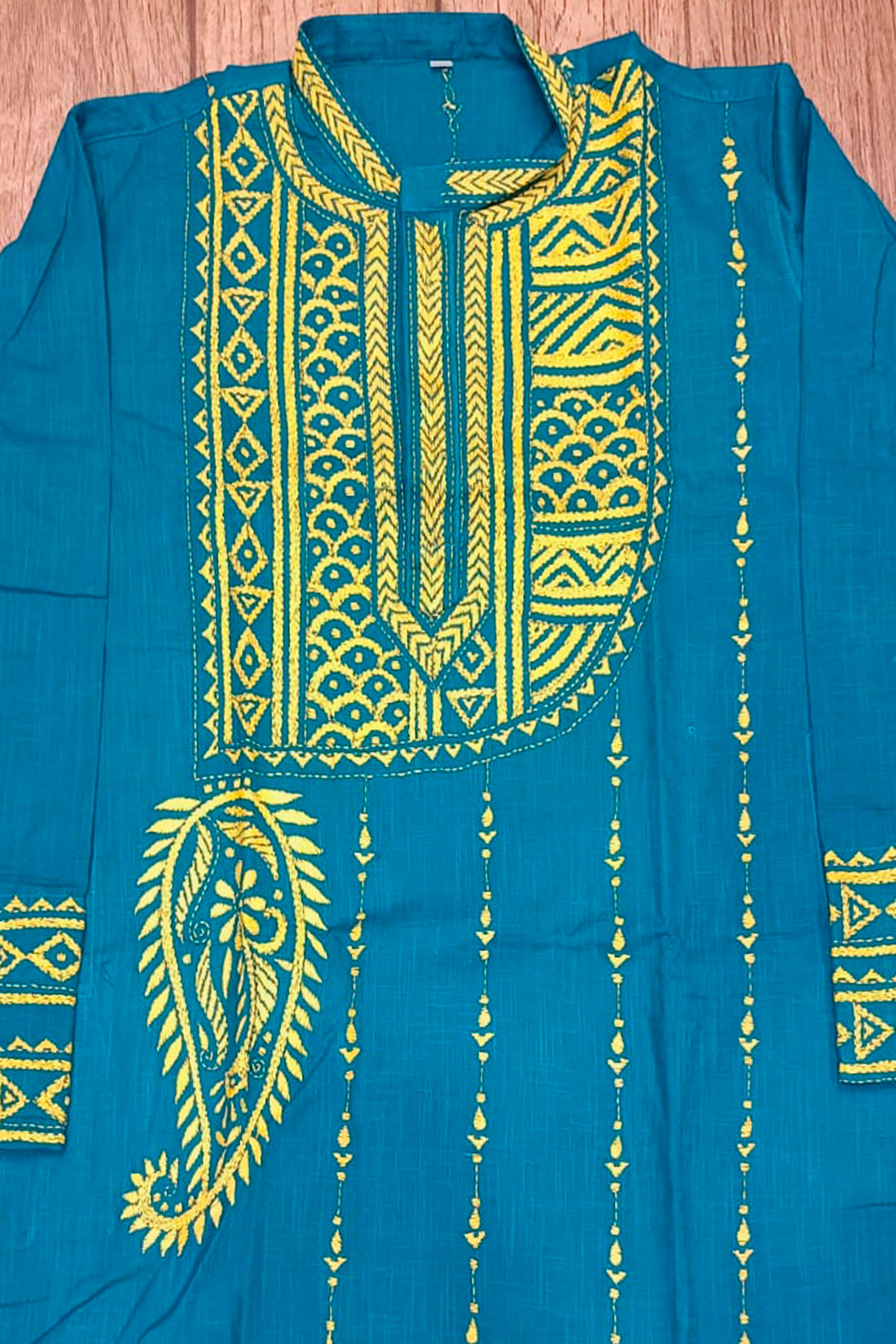 Cotton Kantha Stitch (Hand Embroidery) Panjabi