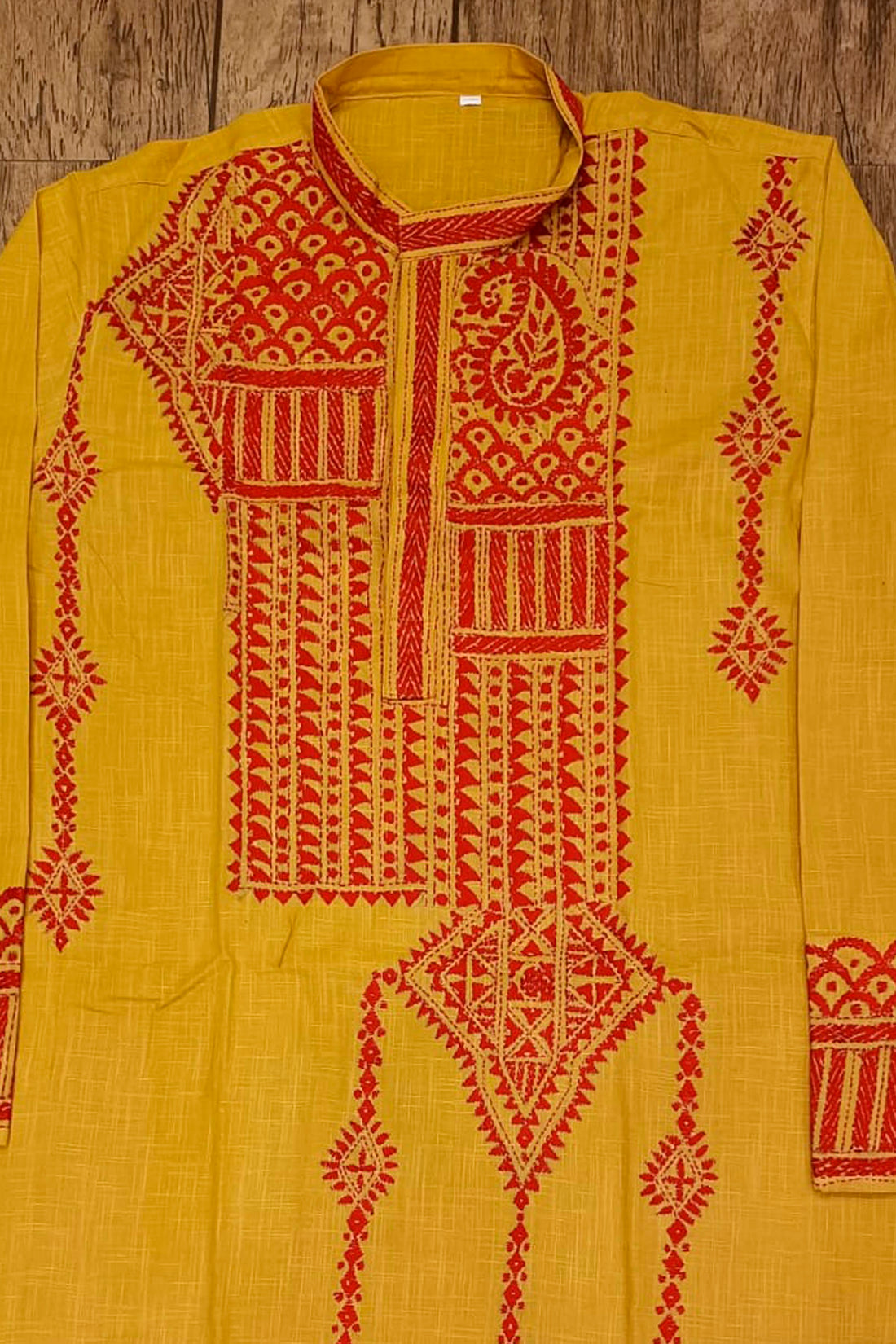 Cotton Kantha Stitch (Hand Embroidery) Panjabi