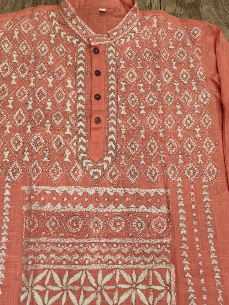 Cotton Kantha Stitch (Hand Embroidery) Panjabi