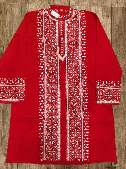Cotton Kantha Stitch (Hand Embroidery) Panjabi