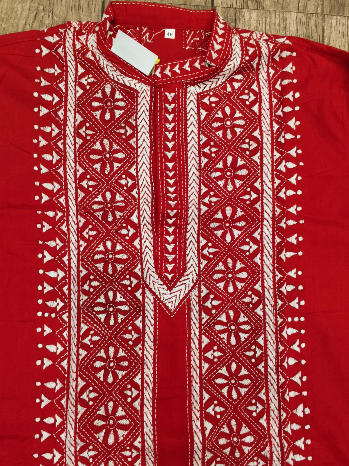 Cotton Kantha Stitch (Hand Embroidery) Panjabi