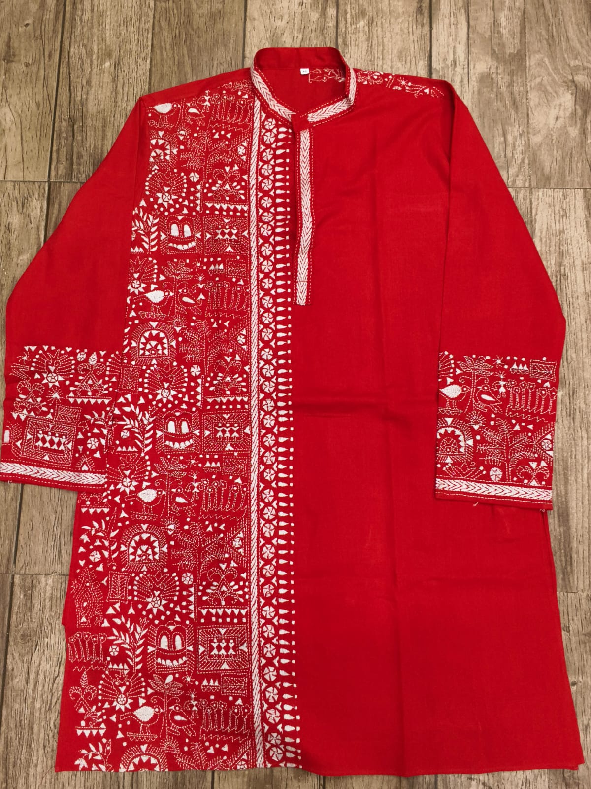 Cotton Kantha Stitch (Hand Embroidery) Panjabi