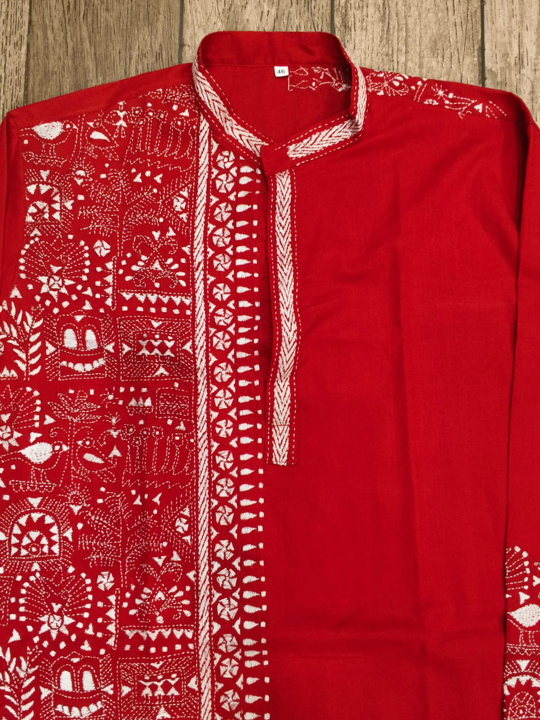 Cotton Kantha Stitch (Hand Embroidery) Panjabi