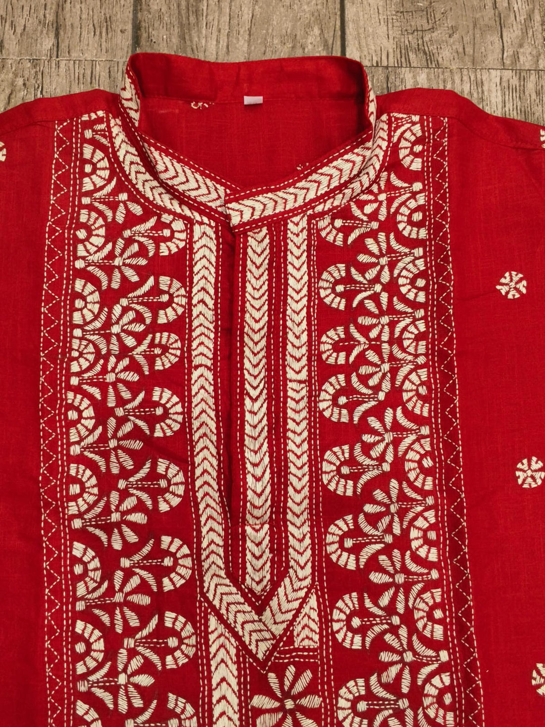 Cotton Kantha Stitch (Hand Embroidery) Panjabi