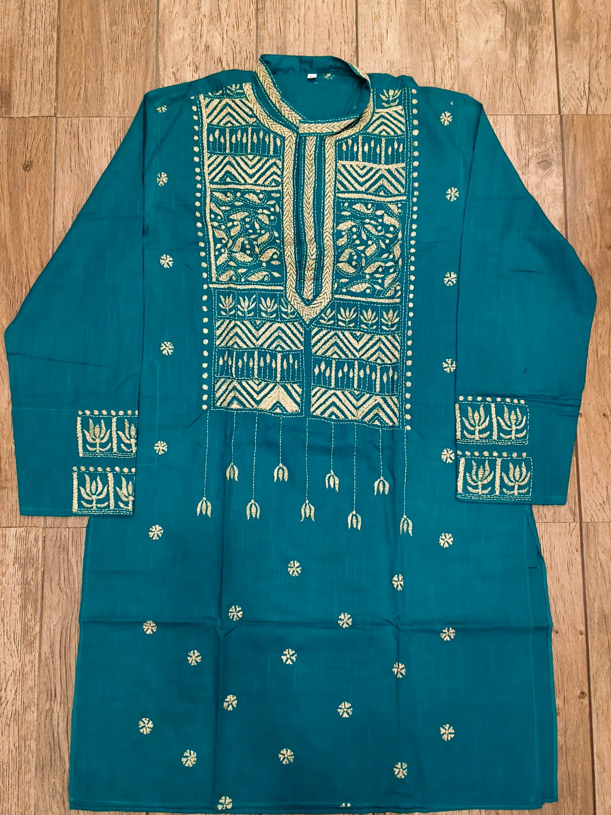Cotton Kantha Stitch (Hand Embroidery) Panjabi