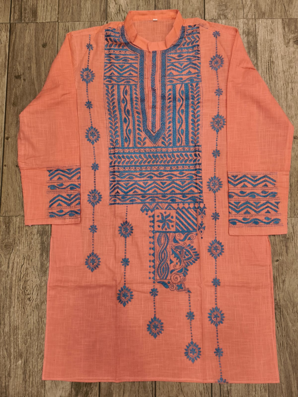 Cotton Kantha Stitch (Hand Embroidery) Panjabi