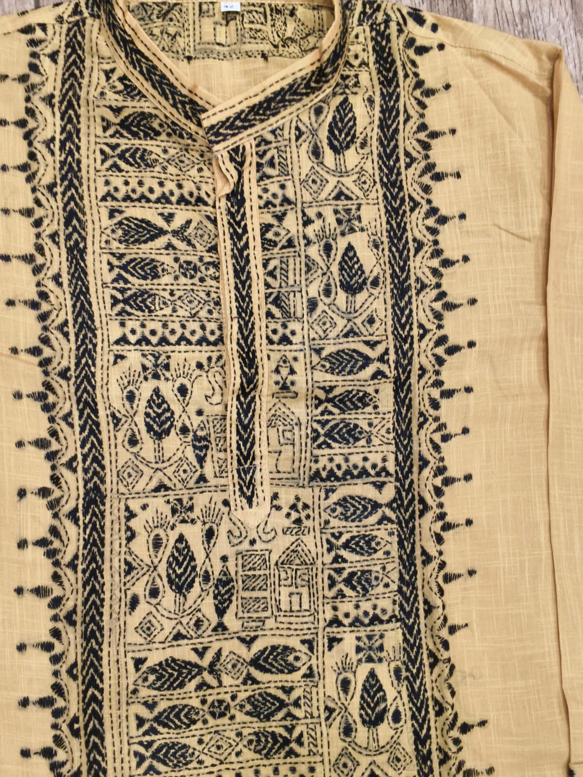 Cotton Kantha Stitch (Hand Embroidery) Panjabi