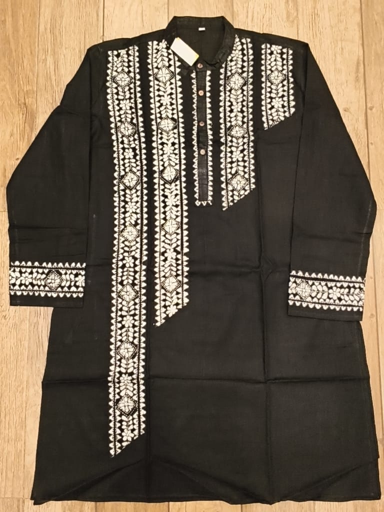 Cotton Kantha Stitch (Hand Embroidery) Panjabi