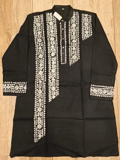 Cotton Kantha Stitch (Hand Embroidery) Panjabi