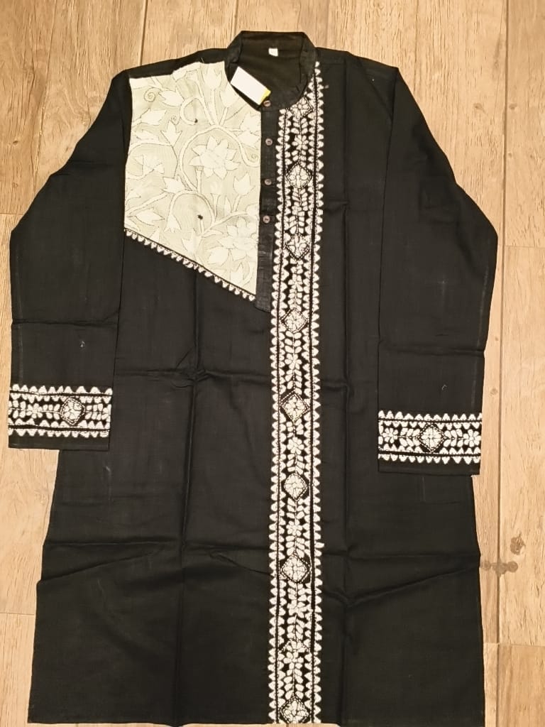 Cotton Kantha Stitch (Hand Embroidery) Panjabi