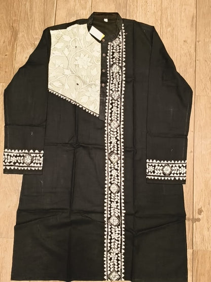Cotton Kantha Stitch (Hand Embroidery) Panjabi