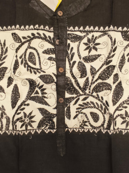 Cotton Kantha Stitch (Hand Embroidery) Panjabi