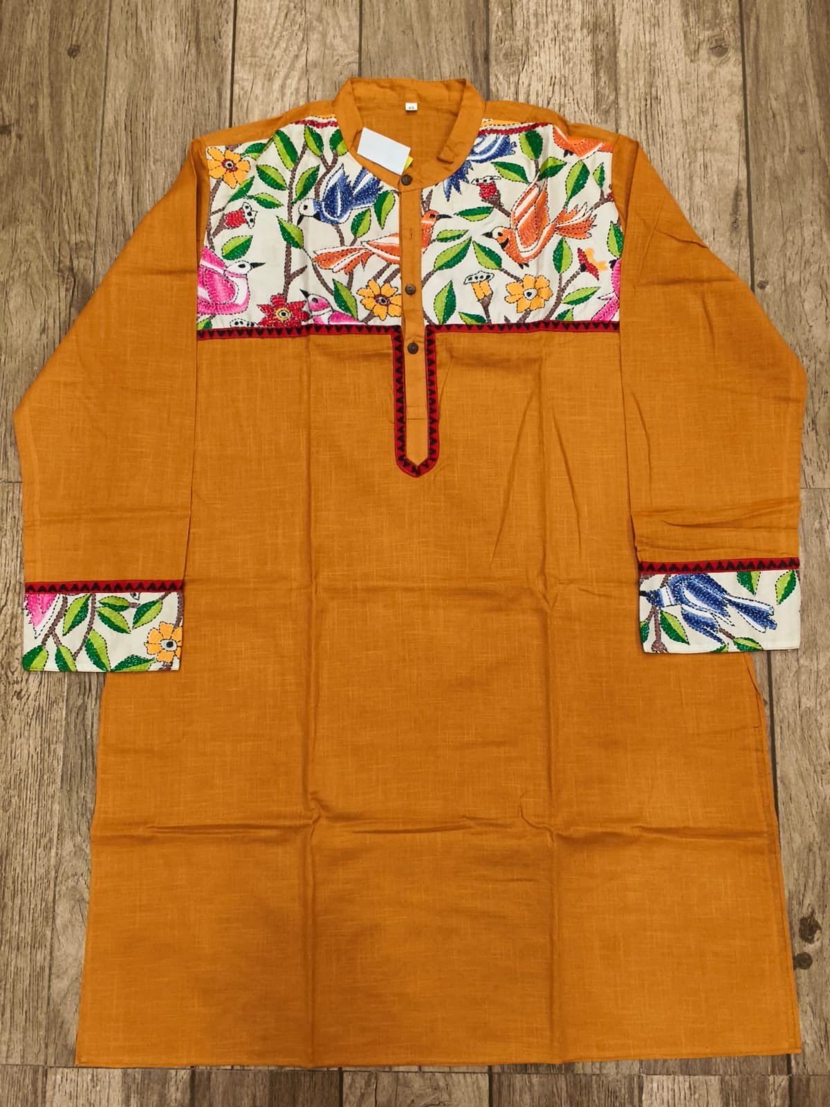 Cotton Kantha Stitch (Hand Embroidery) Panjabi