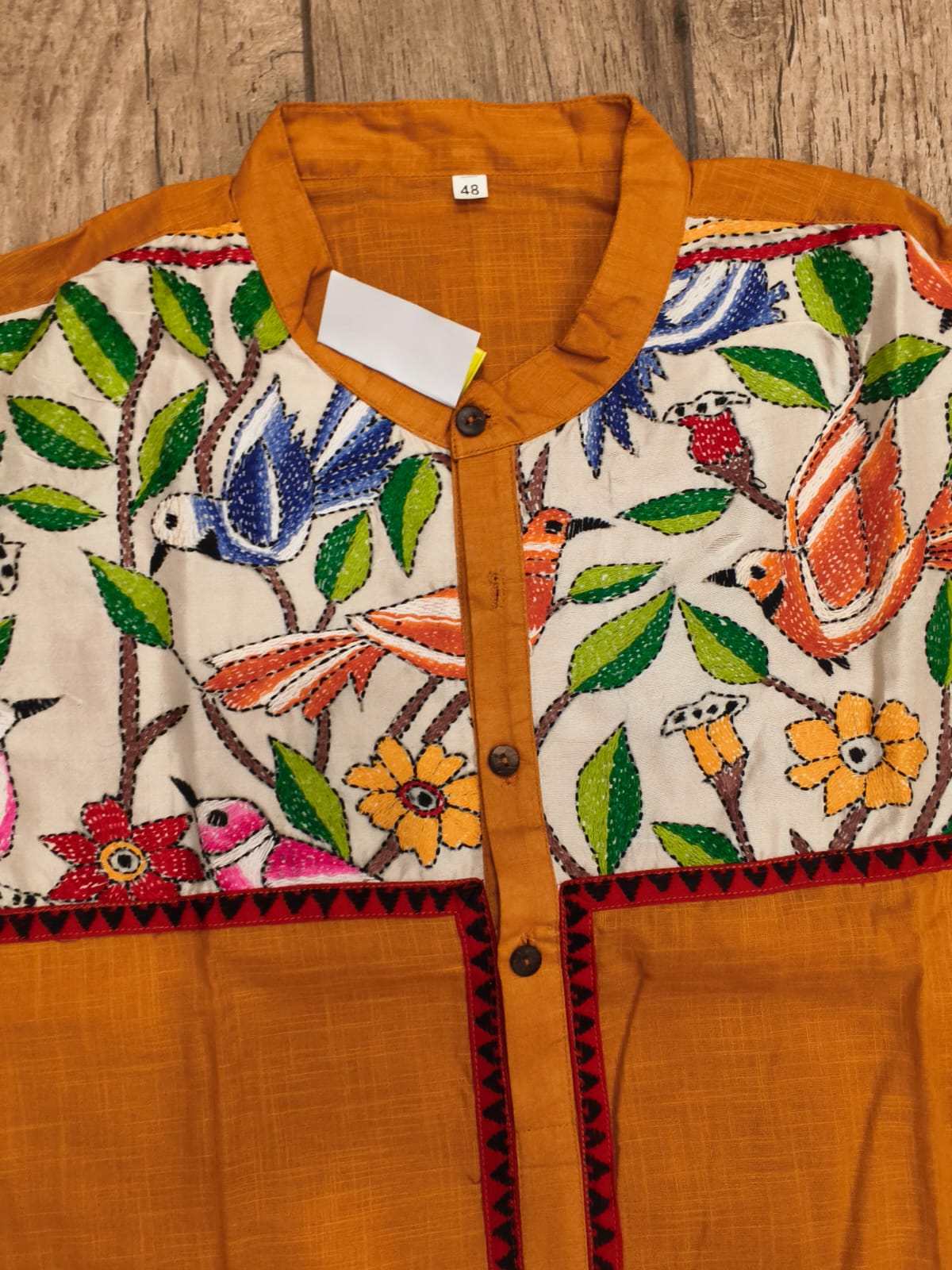 Cotton Kantha Stitch (Hand Embroidery) Panjabi