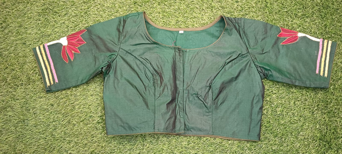 Kantha Stitch Blouse SN2023WP010