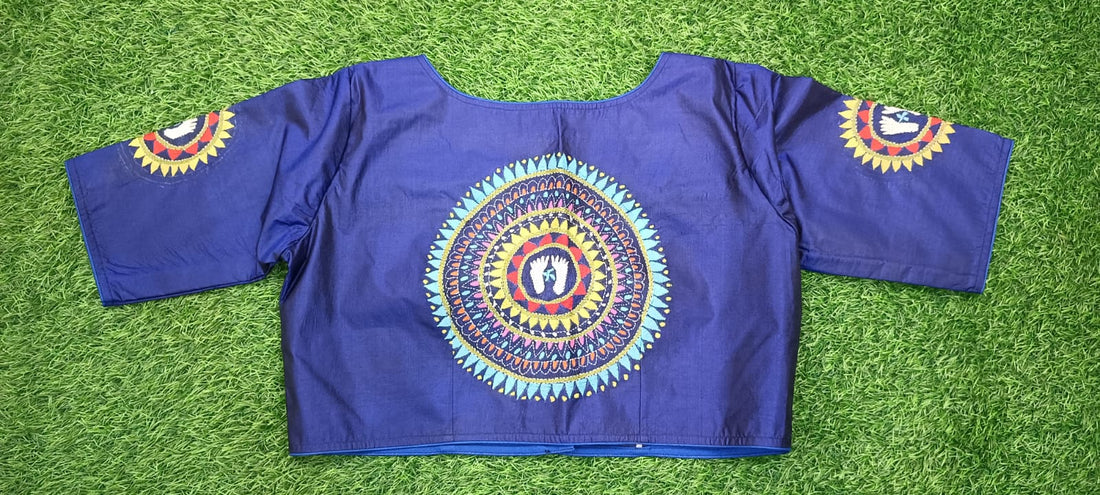 Kantha Stitch Blouse SN2023WP016