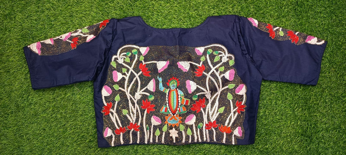 Kantha Stitch Blouse SN2023WP018