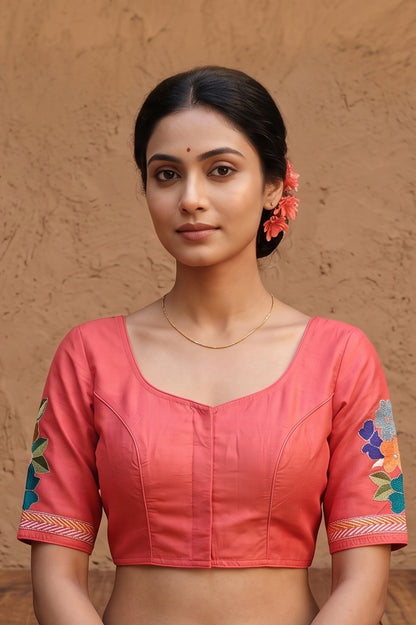 Kantha Stitch Blouse SN2023WP020
