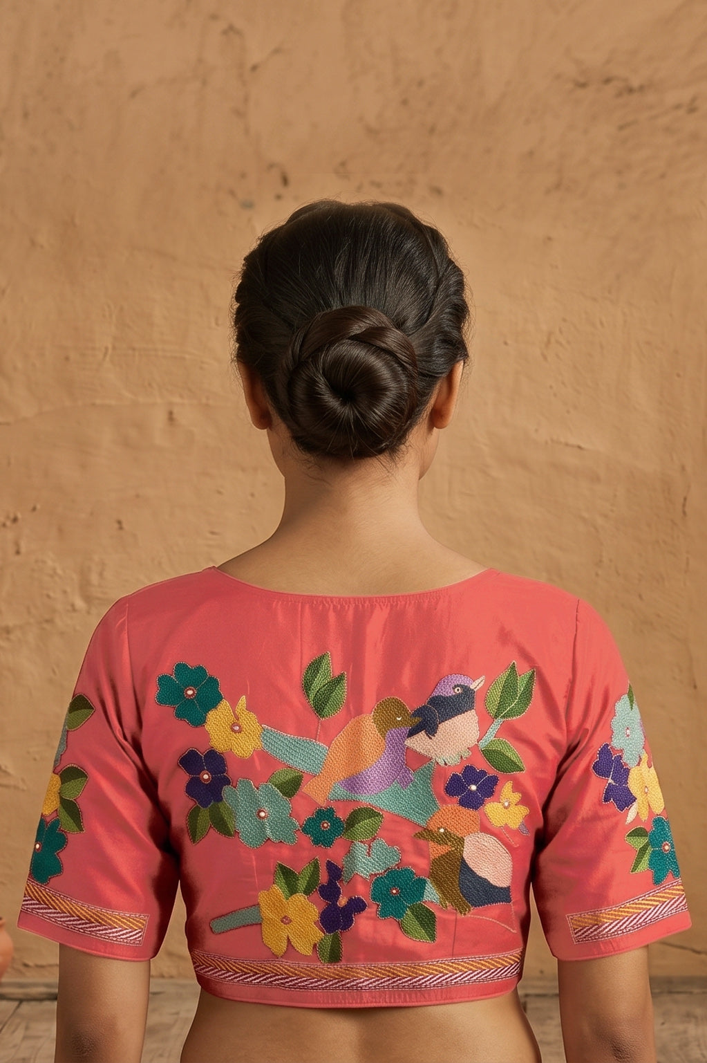 Kantha Stitch Blouse SN2023WP020