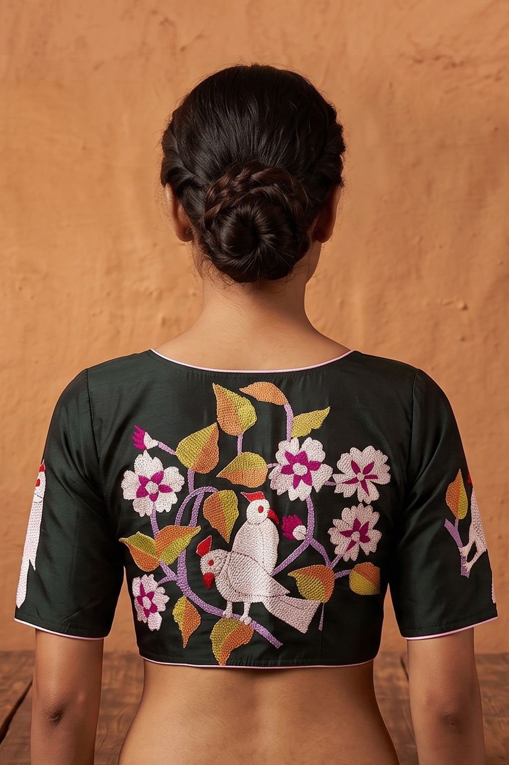 Kantha Stitch Blouse SN2023WP021