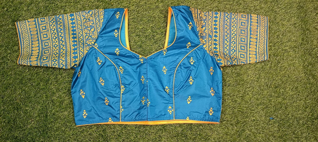 Kantha Stitch Blouse SN2023WP02