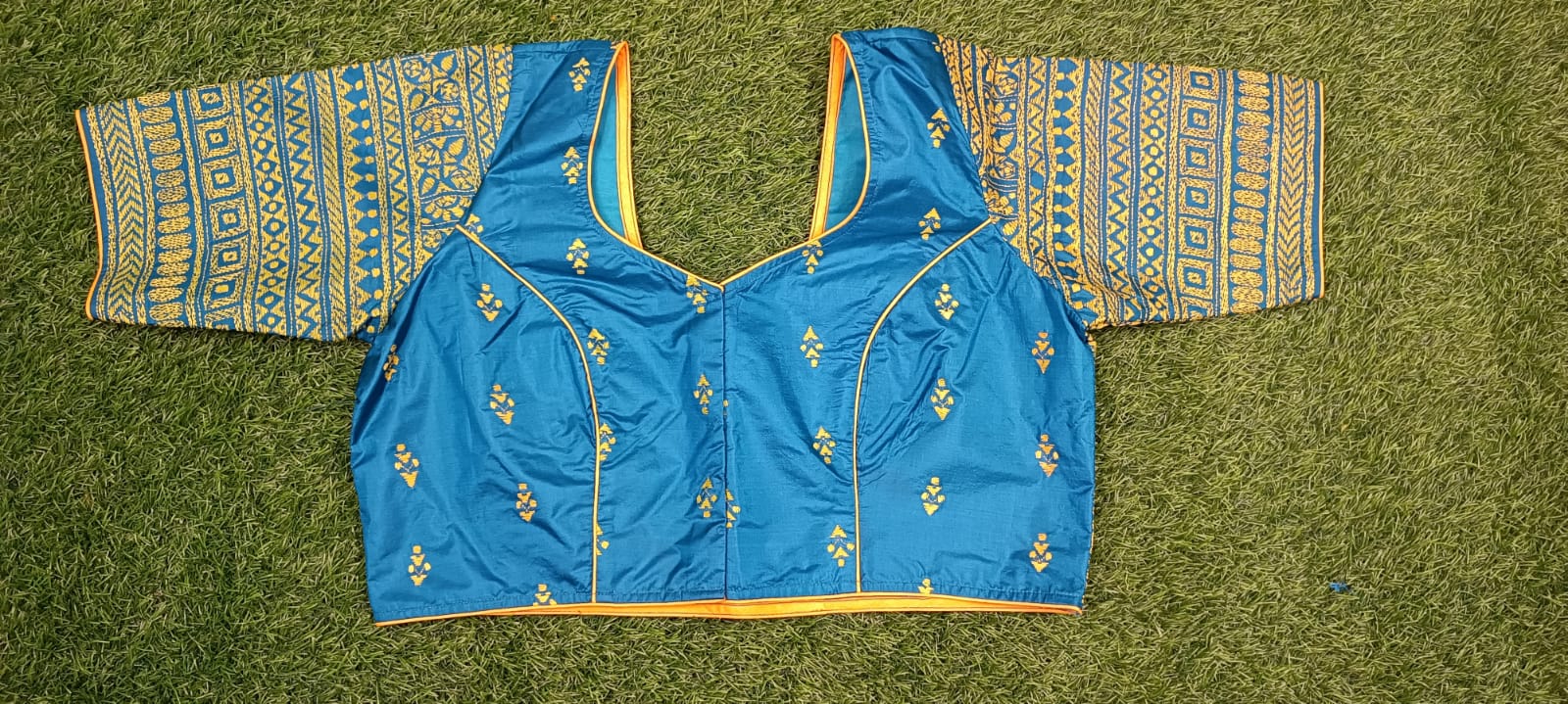 Kantha Stitch Blouse SN2023WP02