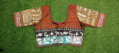 Kantha Stitch Blouse SN2023WP04