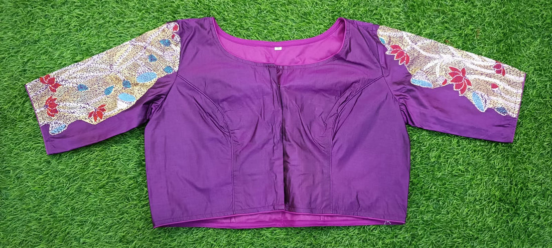 Kantha Stitch Blouse SN2023WP08