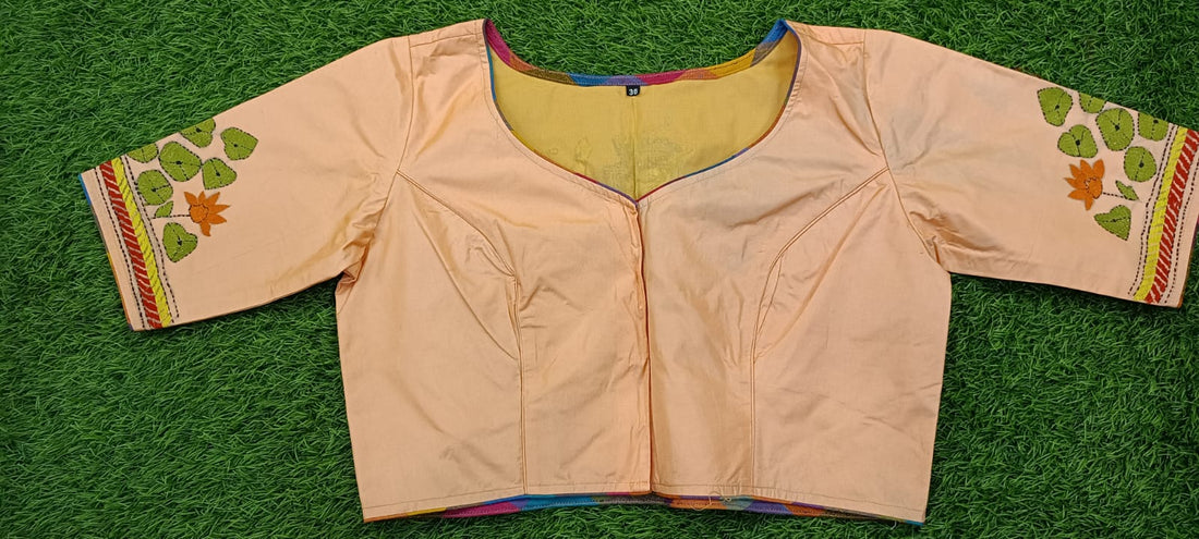 Kantha Stitch Blouse SN2023WP09