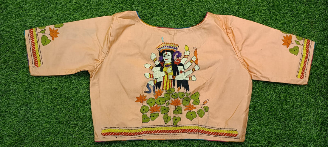 Kantha Stitch Blouse SN2023WP09