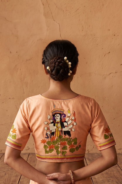 Kantha Stitch Blouse SN2023WP09