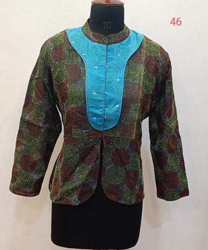 Tussar Kantha Stitch Women&