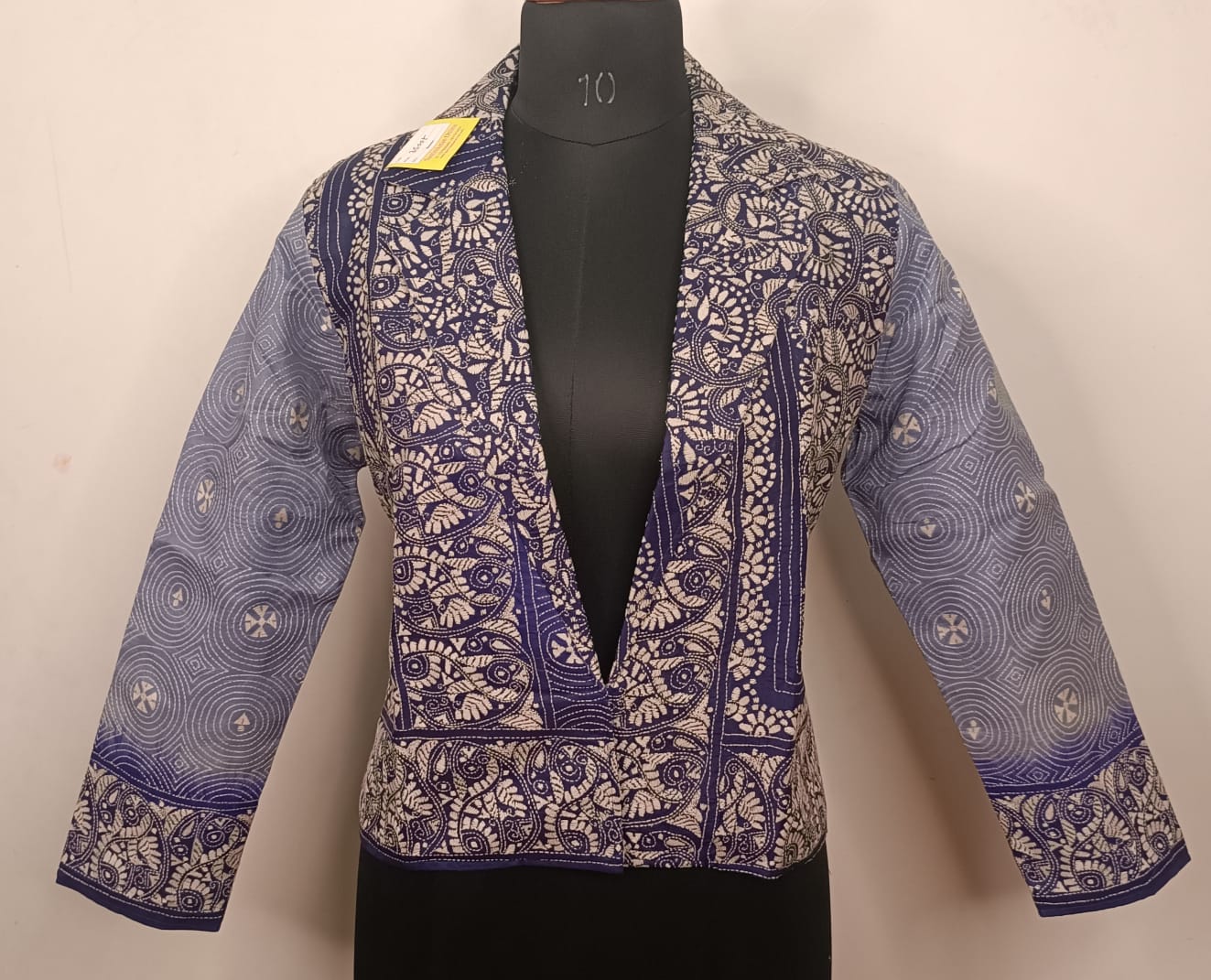 Pure Bangalore Silk Kantha Stitch Women&