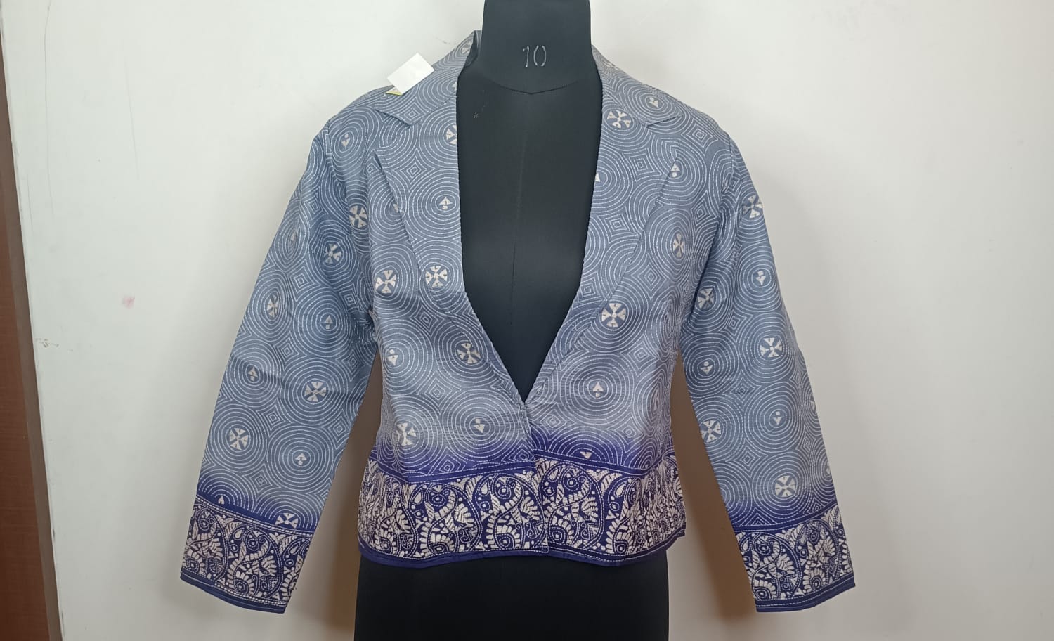 Pure Bangalore Silk Kantha Stitch Women&