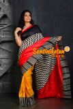 Hand Block On Murshidabad Silk SN20201883