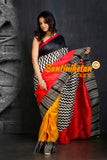 Hand Block On Murshidabad Silk SN20201883