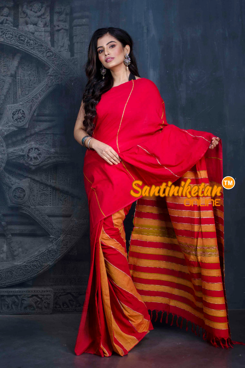 Pure Cotton Khesh Saree SN20202551