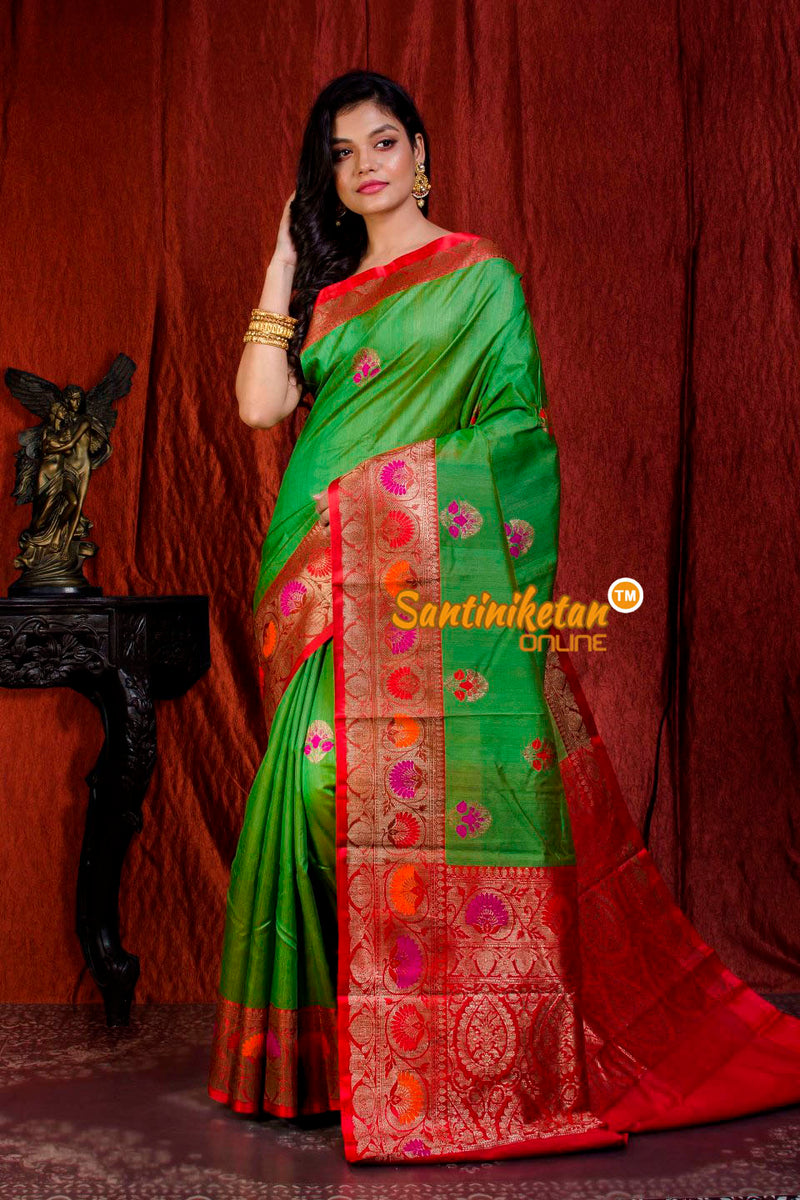 Tussar Silk Banarasi Saree SN20205713