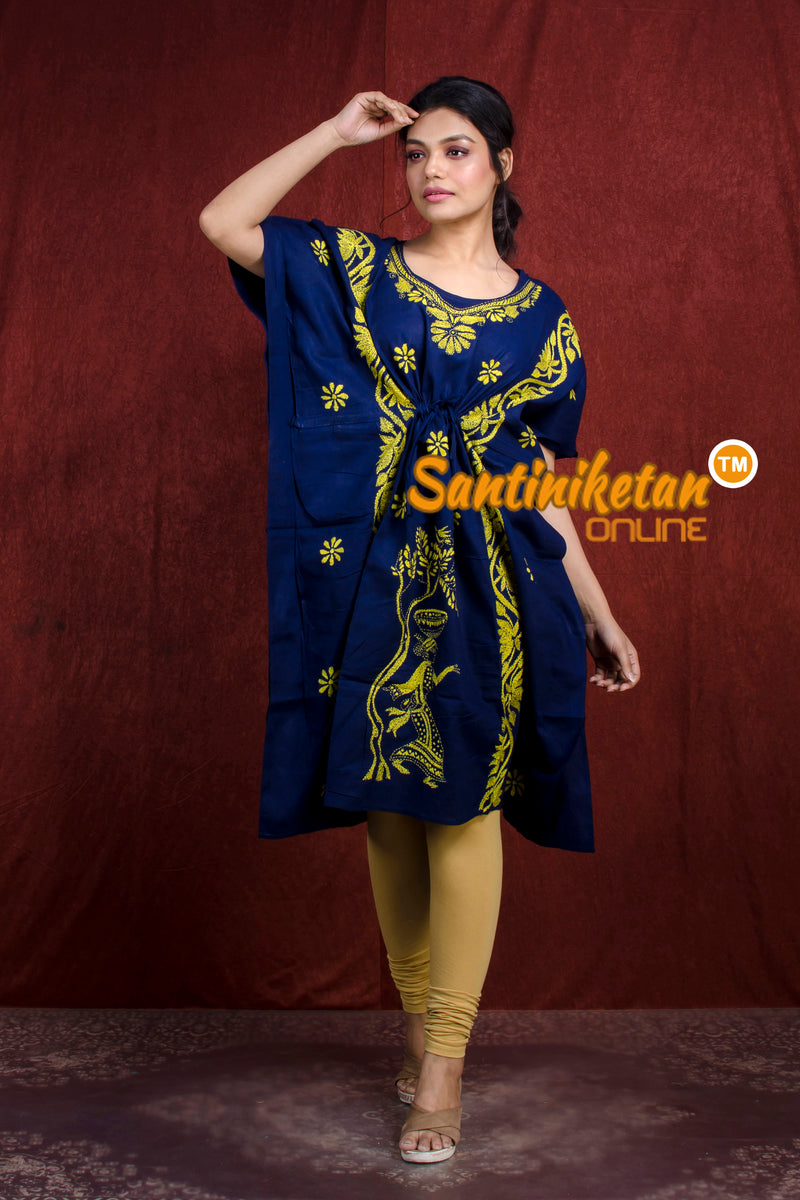 Kantha Hand Embroidery Kaftan SN20218322