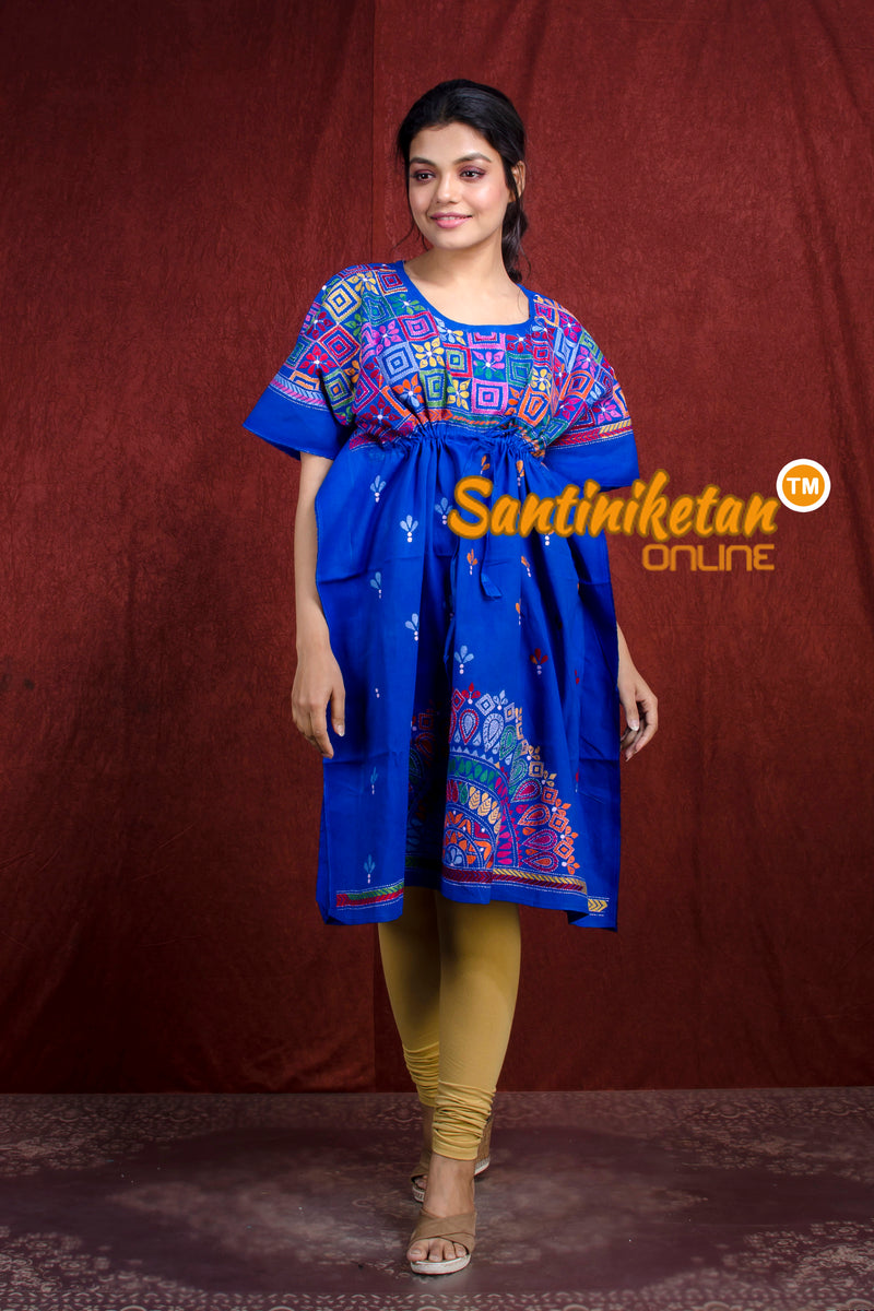 Kantha Hand Embroidery Kaftan SN20218361