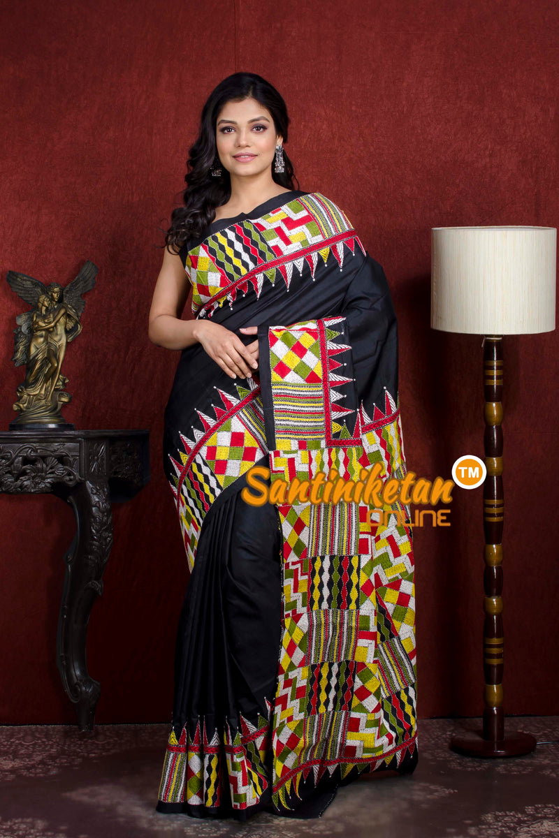 Kantha Stitch Saree SN20210366
