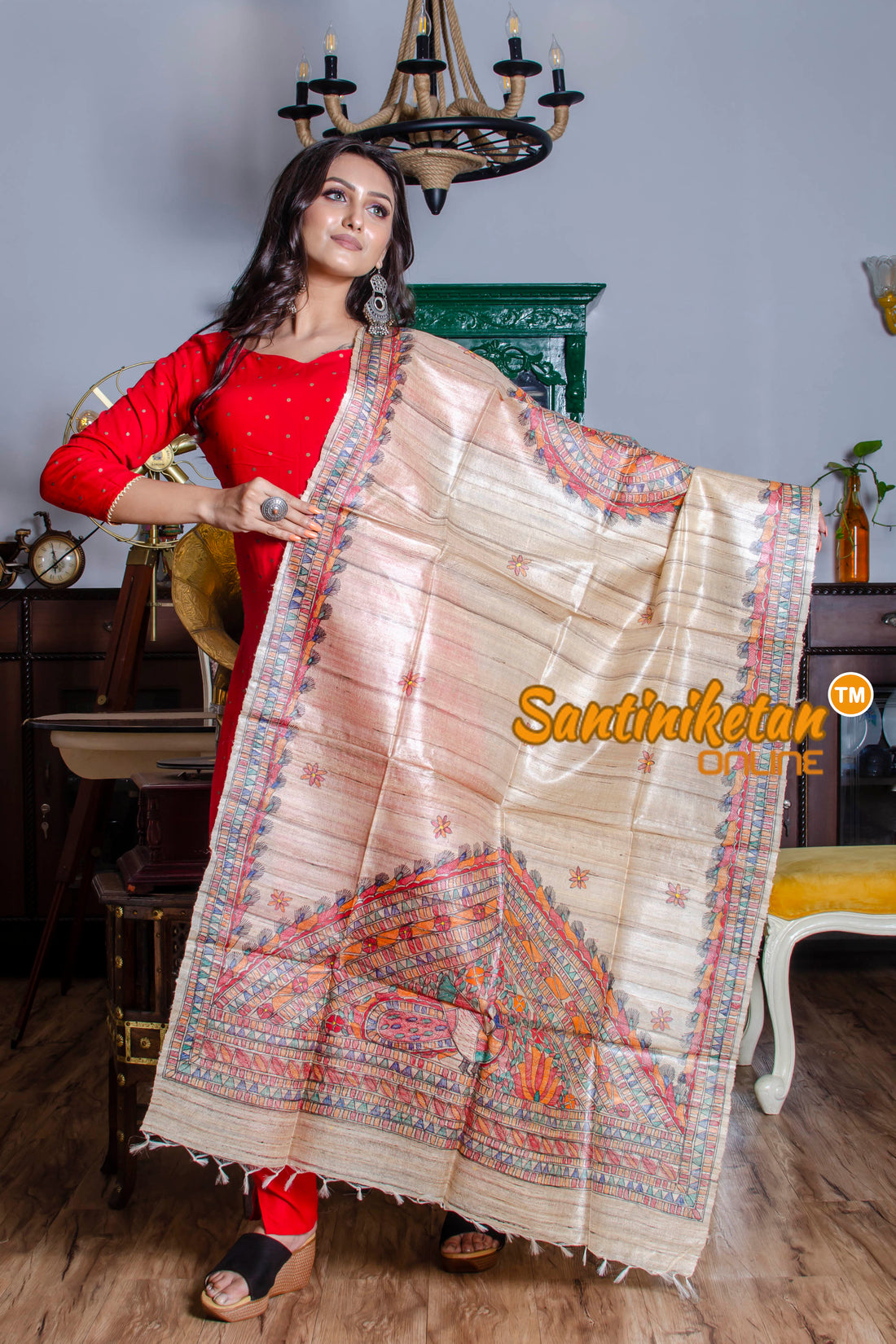Ghicha Madhubani Dupatta SN20210427