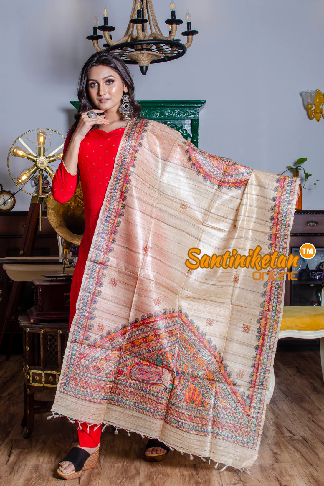 Ghicha Madhubani Dupatta SN20210427