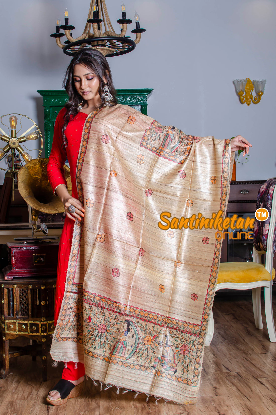 Ghicha Madhubani Dupatta SN20210434