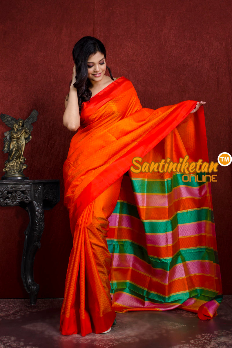 Katan Silk Jhap Saree SN20210469