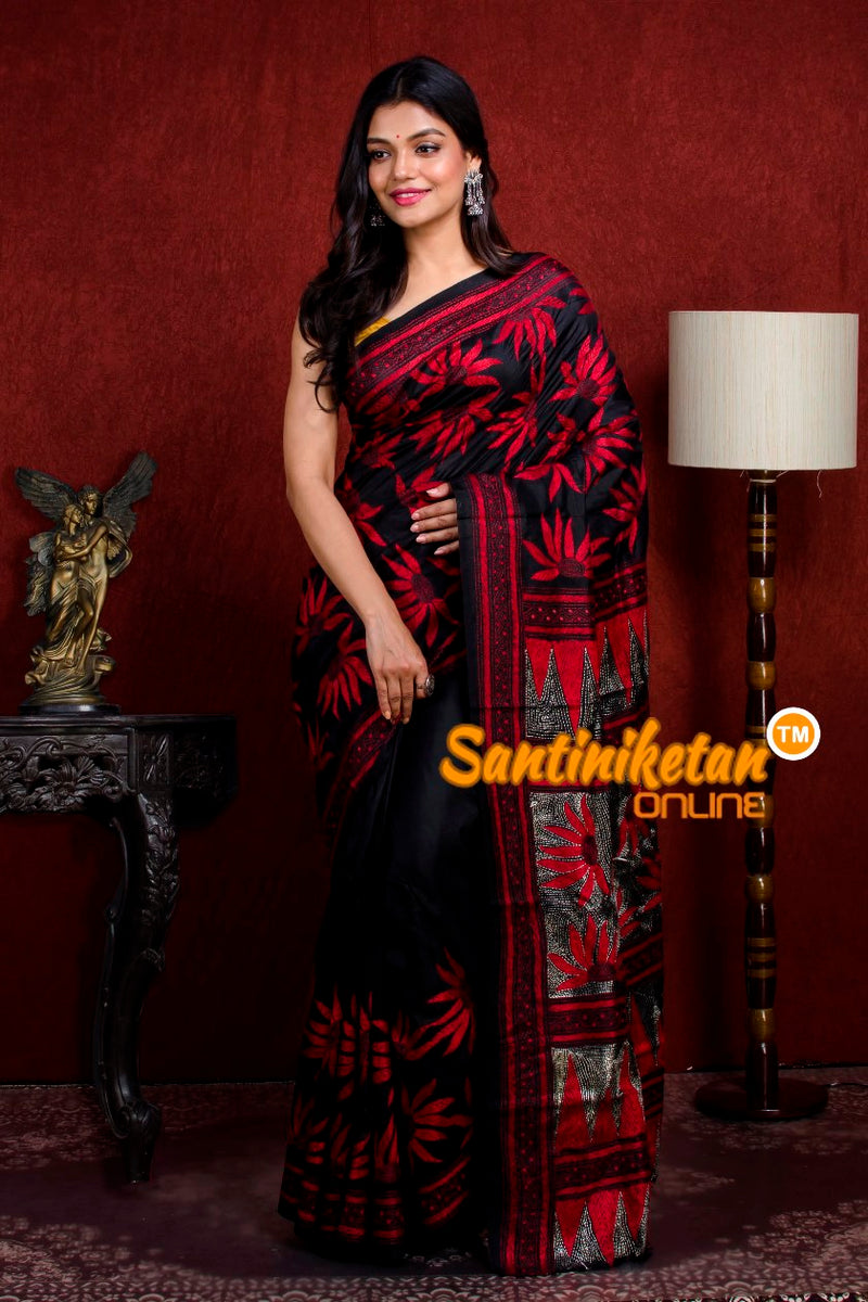 Kantha Stitch Saree SN20210882